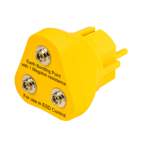 Uzemňovací zástrčka 3x10mm druk