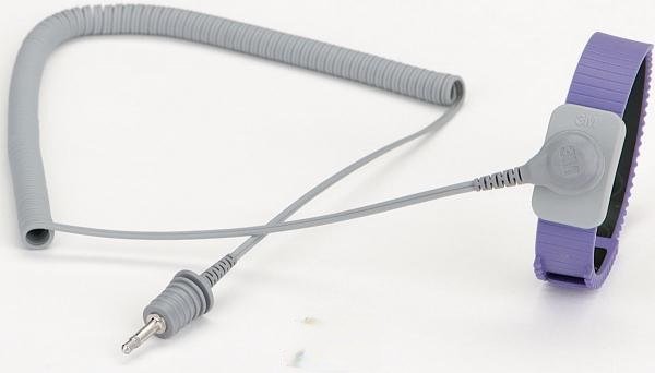 ESD Dvojitý termoplastový náramek 3M - modrý