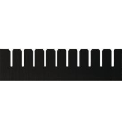 PP přepážka - délka 253 mm / výška 80 mm / mřížka 47 mm