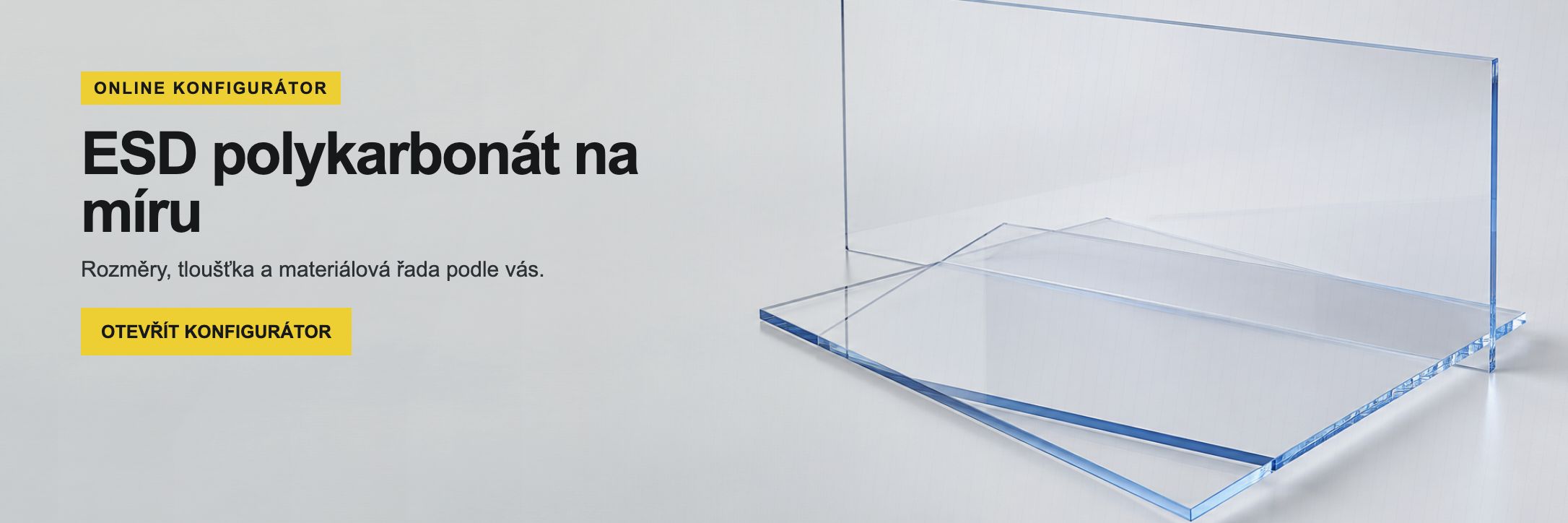Konfigurátor ESD polykarbonátu na míru